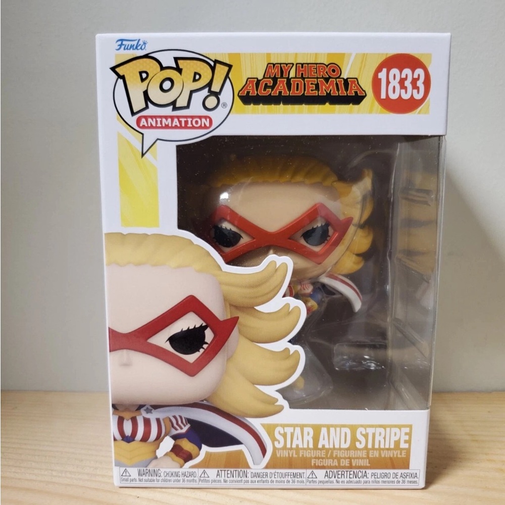 Funko Pop My Hero Academia Star and Stripe Bobblehead Figure #1833